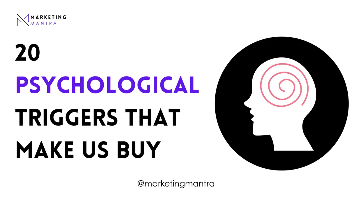 Silhouette of a head with a spiral, for 20 psychological triggers that make us buy